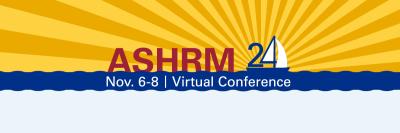 ASHRM24 Virtual Conference Banner